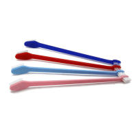 Cepillo Para Perros Y Gatos Doble Cabeza De Níquel Acero Inoxidable Limpieza Oral Masajeador Herramienta De Lactancia Multiángulo Para Mascotas Tamaño Pequeño Y Grande - details 4