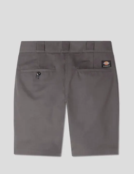PANTALÓN DICKIES SLIM FIT WORKSHORT FLEX GRIS CARBÓN - 1