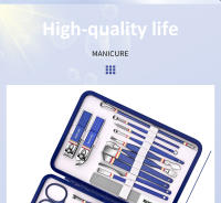 Nuevo Set De Cortauñas De Acero Inoxidable 9-19 Piezas 2023 Kit De Manicura Herramienta De Belleza Y Maquillaje - details 30
