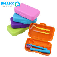 Kit De Cuidado Dental Portátil Para Viajes Limpieza Oral Con Cepillo Desmontable Interdental Y Afeitadora De Lengua Estuche De Almacenamiento - details 1