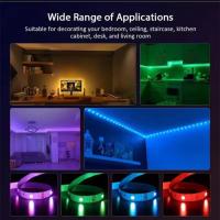 Tira de luz Led con Bluetooth RGB  para interior led 5050 - 3 metros Control remoto,  interiores y exteriores ideal para televisión, interiores y exteriores - details 4