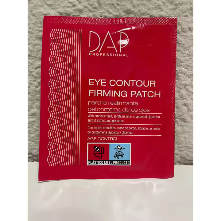Parche reafirmante para contorno de ojos. 2 unidades x 4ml. De DAP Profesional. - 1