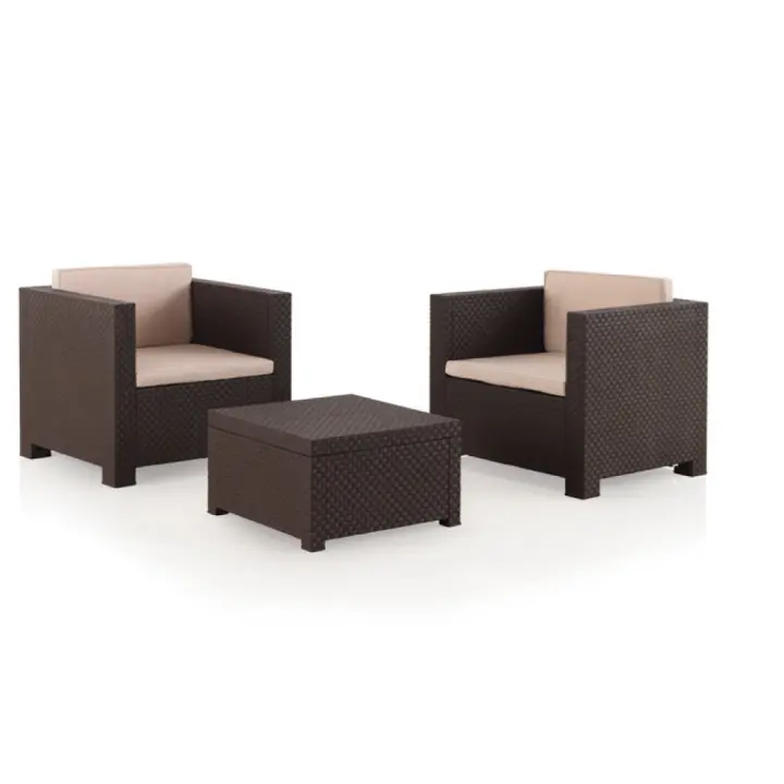 SP Berner - Set de Jardín Tête a Tête DIVA para Exterior en 2 Colores - 1