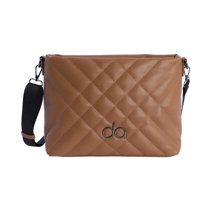 Bolso bandolera para mujer DON ALGODON Edna de piel sintética con cremallera - 1