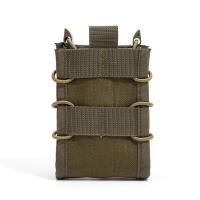 Porta-magazines Táctico Molle Para M4 M14 M16 AR15 G36 Herramienta De Caza Al Aire Libre Soporte De Cinturón De Revólver - details 2