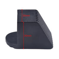 2pcs Protección De Punta Cuadrada Para Equipo De Fitness Cubierta De Goma Para Pies Cubierta De Piso Reemplazo Para Partes De Gimnasio - details 5