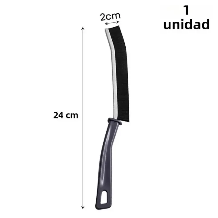 Cepillo De Limpieza Duradero Para Espacios Pequeños Y Angulos Duros Para Cocina Baño Y Ducha Cerdas De Nieve Limpieza Profunda Pack De 1/5 - 1