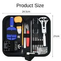 Kit De Herramientas Para Reparación De Reloj 147 Piezas Para Desmontaje Instalación Mantenimiento Ajuste De Correa Y Reemplazo De Batería - details 5
