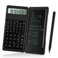 Calculadora Científica Plegable Con Pantalla Digital De 10 Dígitos Y Tabla Escribible Erasable Para Matemáticas - details 3
