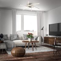 Luz De Techo LED 18W Regulable Con 3 Placas LED Integradas Luz Curva Moderna Para Sala De Estar Dormitorio Pasillo - details 4