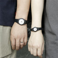 Reloj De Cuarzo Minimalista Para Parejas Correa De Cuero Múltiples Colores Accesorio De Ropa Casual Reloj Simplicidad - details 17