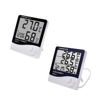 Nueva Estación Meteorológica Digital LCD Con Termómetro Y Higrómetro Para Interior Y Exterior HTC-1 HTC-2 Medidor De Temperatura Y Humedad - details 1
