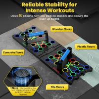 Tabla de flexiones plegable,equipo de gimnasio en casa multimio 24 en 1,equipo de entrenamiento de fuerza para eliminar Grasa - details 2