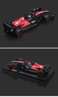Modelo De Carrera F1 Alfa Romeo 1:43 Burago Adorno Para Niños Juguete Colección Metal Sin Batería Regalo De Navidad Bottas 77# - details 10