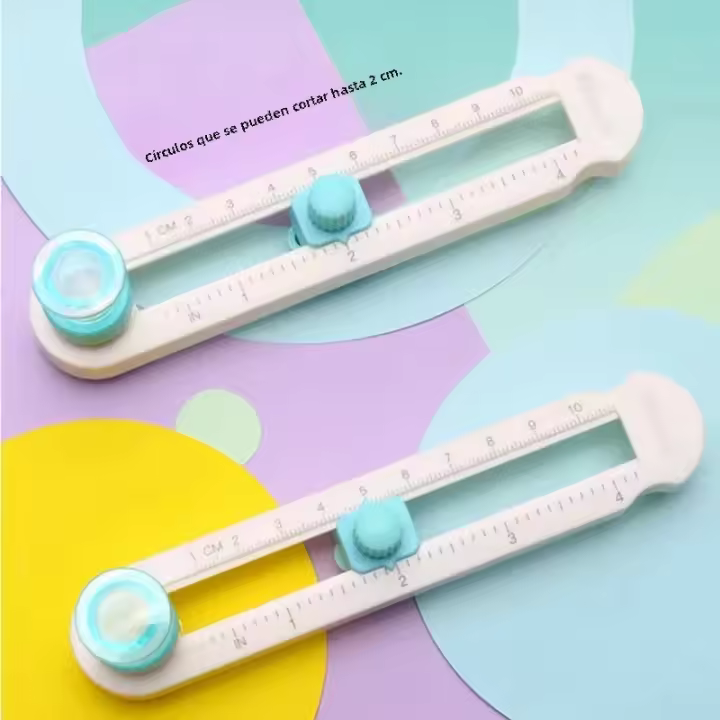 Máquina De Corte De Círculos Multifuncional De Plástico Máquina De Corte De Manualidades Máquina De Corte De Tarjetas De Scrapbook Suministros De Escritorio - 1
