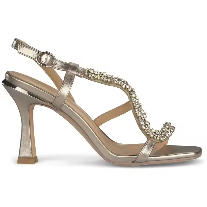 Sandalias marca Alma En Pena modelo V23252-Bronze para mujer en color amarillo - 1