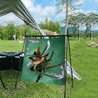 Bandeera De Promoción Y Arte O-One Piece Zoro De Tamaño Grande Para Tienda Bandera Colgante De Negocios Material De Poliéster Para Exterior E Interior - details 5