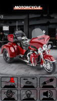 Modelo De Motocicleta a Escala 1:9 De Aleación De Metal Con Función De Retroceso Y Absorción De Choques Juguete De Colección Para Niños Tamaño Miniatura Aproximadamente 19.5*10*11CM - details 0