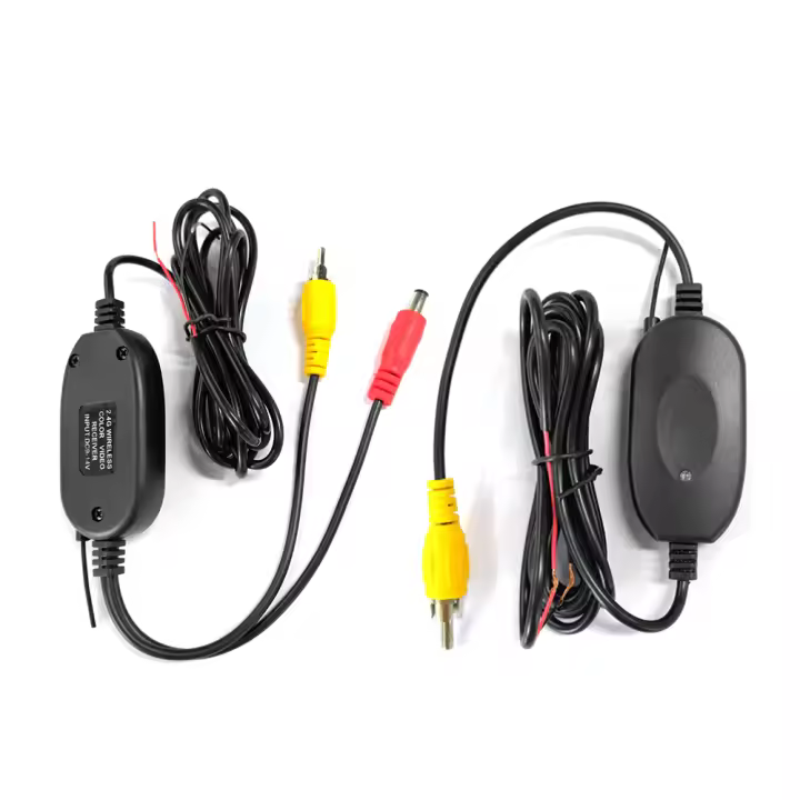AMPrime Módulo Inalámbrico 2.4G Transmisor Y Receptor Para Coche Cámara De Retrovisora Vehicular Monitor De Asistencia Al Estacionamiento - 1