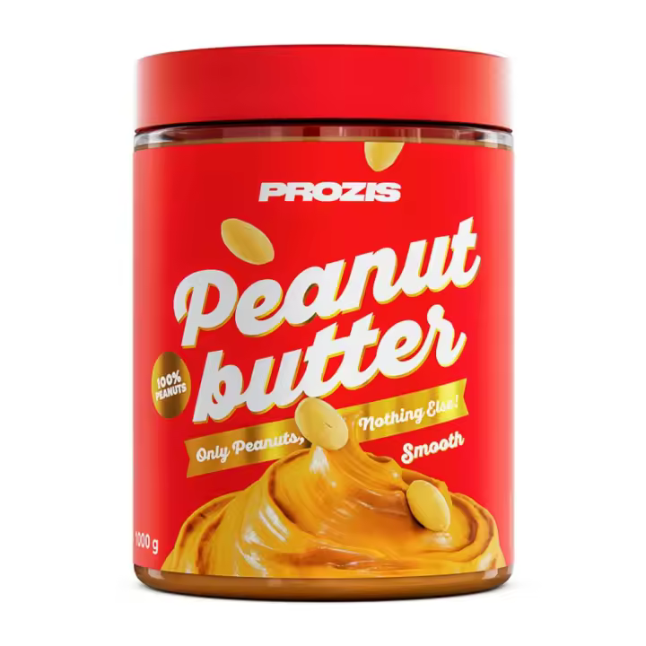 Prozis - Crema de cacahuete 1 Kg - Proteínas, fibra y vitamina E - 1