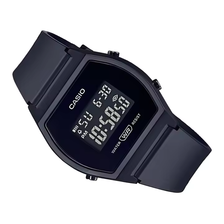Reloj casual Casio LW-204-1b Luz led Cronómetro water resist alarma - 1
