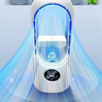 Ventilador eléctrico portátil sin hojas, enfriador de aire, 6 velocidades, temporizador silencioso, aire acondicionado, ventilador de refrigeración, humidificador, aire acondicionado de escritorio - details 5