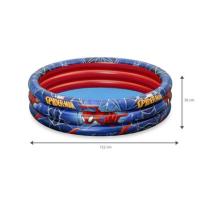 Piscina Hinchable - Piscina Infantil - Spiderman - A partir de 2 años - Piscina de 3 Anillos - 122x30 cm | XHC BRICO - details 0