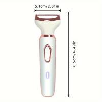 Epilador Eléctrico Para Mujer 4 En 1 Cepillo De Afeitar Inalámbrico Painless Eliminador De Vello Corporal Regalo Para Mujer - details 3