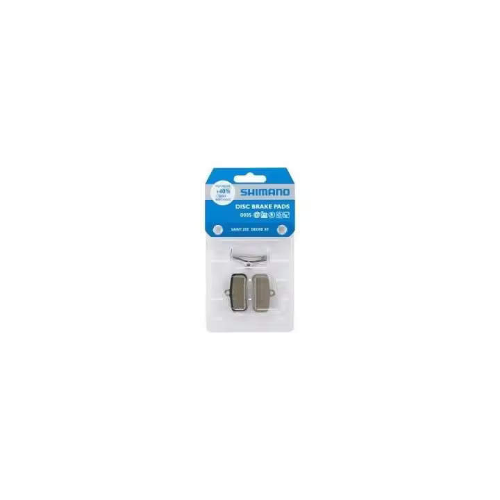 Shimano Pastillas de Freno D03S-RX para Bicicleta de Resina Compatible con Múltiples Modelos - 1