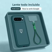 Funda De Teléfono Con Estampado De Corazón De Amor Para Google Pixel 10 9 pro XL 8 7 pro 9A 8A 7A Silicona Suave Con Correa Para Pixel 10 9 pro - details 3