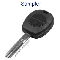 Ociodual Carcasa Llave de Mando 2 Botones Compatible con Nissan Micra Almera Primera X Trail, Funda Rígida Shell Case Cover - details 6