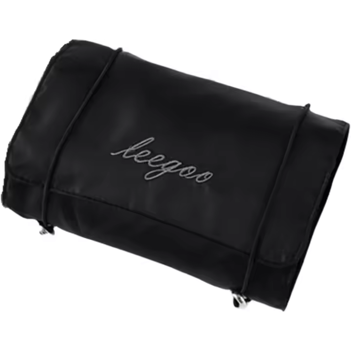 Neceser de viaje para maquillaje, neceser Colgante, Organizer de Cosméticos enrollable with 4 bolsos extraíbles con Cremallera, neceser desmontable para Mujer, color Negro - 1