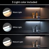 Luz De Sensor De Movimiento LED Wireless Recargable Para Armario Escalera Iluminación De Cocina Tipo C Luz Noturna Para Gabinete - details 2