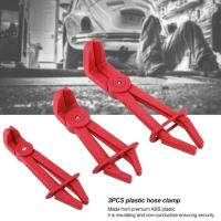 Juego De 3 Herramientas Para Tornillos De Tubo De Nylon Herramienta De Reparación De Coche Para Aceite Combustible Agua Herramienta Manual Sin Manos - details 0