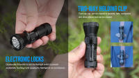 Linterna LED Recargable Trustfire MT20 1050 Lumens USB C Mini Con Luz MVB Optic Y Cabeza De Acero Magnética Impermeable Para Defensa Personal - details 10