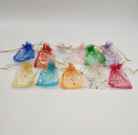 Bolsa de Regalo Moon Star Organza con Cordón - Conjunto de 100 Unidades - details 1