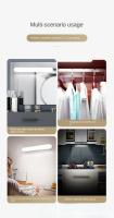 Espejo LED Con Luz De Maquillaje Frontal Instalación Magnética USB Control Remoto Luz Táctil Para Dormitorio - details 4