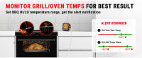Termómetro Electrónico ThermoPro TP717 Con Pantalla LCD Retroiluminada Doble Probing Para Cocina BBQ Horno Medidor De Temperatura De Alimentos - details 3