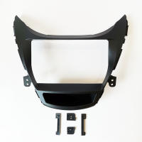 Kit De Marco De Fascia Para Coche 9 Pulgadas Para HYUNDAI Elantra 2012-2019 Adaptador De Instalación De Radio Fascia Panel De Paneles De Instrumentos Internos ABS - details 14