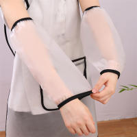 2 Pares De Sobresalientes TPU Impermeables Antipolvo Para Limpieza Del Hogar Cubierta De Brazo Protectora Accesorios De Delantal Para Cocina - details 4