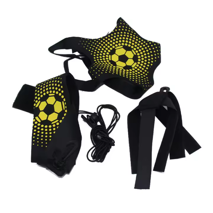 Equipo De Entrenamiento De Fútbol Solo Entrenador De Práctica Bola De Fútbol Control Ajustable Cinturón Elástico Para El Control De La Bola - 1