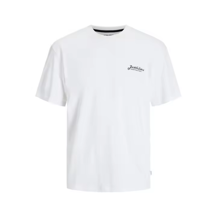 Jack & Jones Camiseta Hombre JJBEAU TEE SS FRONTPRINT CREW NECK LN - 1