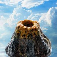 Piedra De Burbujas Volcánica Para Acuario Decoración De Aire Oxígeno Bomba De Aire Para Tanque De Peces Tamaño 7*5cm Material De Resina - details 2