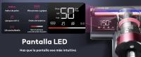 Jimmy BX8 Aspirador de Mano para Colchones, 600W 15kPa Succion Aspiradora Antiacaros con Ultravioleta UV-C, Secado Termico 65℃, Deteccion Inteligente Sensor, Pantalla LED, Función de Iones Negativos - details 6