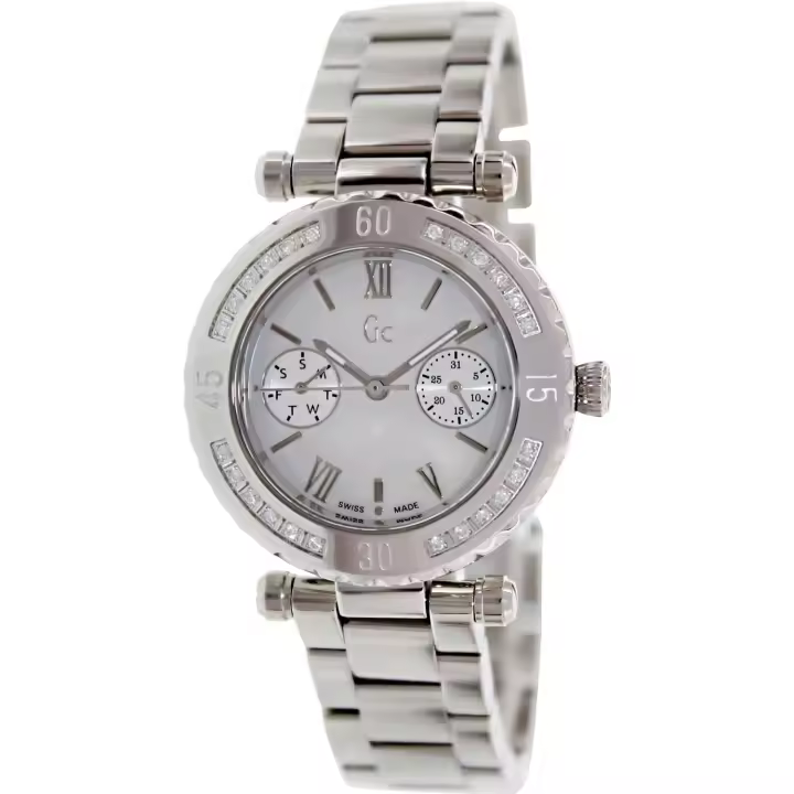 Guess Reloj Analog-Digital para Womens de Automático con Correa en Cloth S0314366 - 1