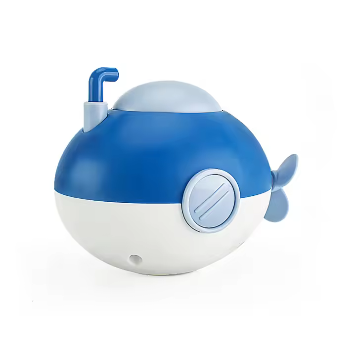 Juguetes De Baño Para Bebés Submarino De Juguete Sumergible Juego De Agua Para Piscina Juguetes De Baño Para Niños Cadenilla De Reloj De Manivela - 1