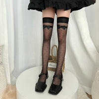 Medias Largas De Polka Dot Para Mujer Calcetines De Rodilla Con Lazo JK Lolita Dulces Kawaii Thigh High Socks Poliéster Nylon 72CM - details 13