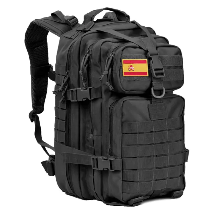 Mochila Táctica Impermeable de 50L  Diseño Sólido de Nylon Ideal para Senderismo, Camping, Viajes Deportes y Exteriores - 1