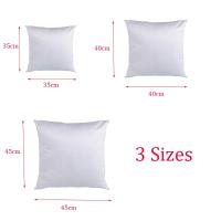 10Pcs Fundas Para Cojines DIY Blanca De Poliéster Pezón Modernas Eco-amigables Para Decoración Del Hogar Sin Núcleo De Cojín - details 1