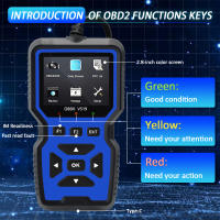 Herramienta De Diagnóstico OBD2 Para Coche Lectura De Códigos De Falla Motor Prueba De Tensión Recargable V519 Kit De Rescate Automotriz - details 1